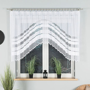 Filomena firanka żakardowa gotowa, szerokość 270 x wysokość 120cm, kolor 00