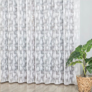 Firanka żakardowa ze wzorem po całości z ołowianką, wysokość 330cm, kolor 0