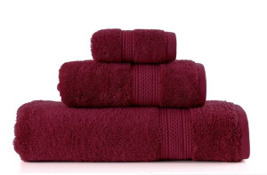 Ręcznik "greno" egyptian cotton 50x90 bordowy