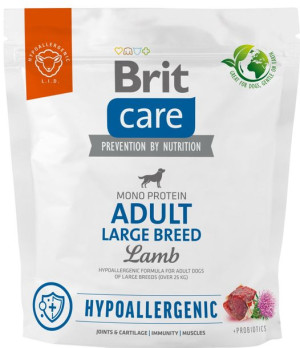 Brit Care Dog Hypoallergenic Adult Large Lamb 1kg