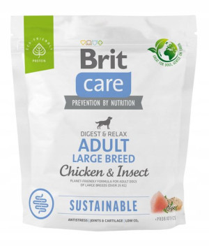 Brit Care Dog Sustainable Adult Chicken Insect 1kg