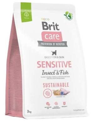 Brit Sustainable Sensitive Insect&Fish 3kg Alergia