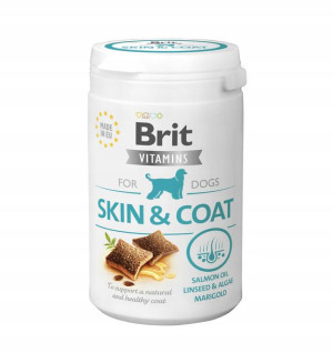 Brit Vitamins Skin&Coat suplement dla psa 150g