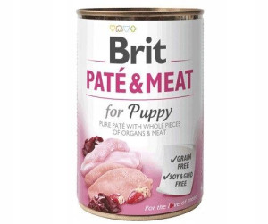 Karma BRIT PATÉ&MEAT kurczak szczenięta 400g