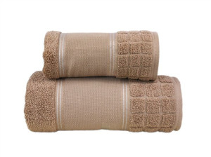 Ręcznik "greno" special 50x100 brąz