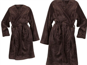 Szlafrok bonjour "greno" m czekoladowy