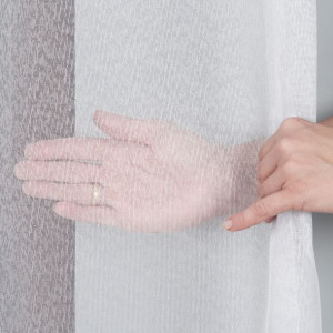 Firanka fantazyjna na markizecie, wysokość 330cm, kolor 003 biały