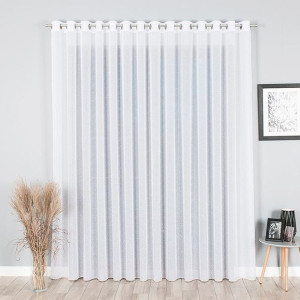 Firanka fantazyjna, wysokość 330cm, kolor 001 biały