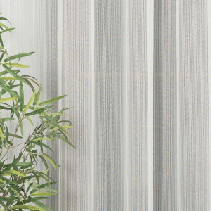 Firanka fantazyjna z ołowianką, wysokość 310cm, kolor 003 off white ze sreb