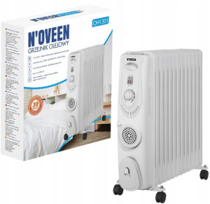 Grzejnik olejowy NOVEEN OH1301 2500W + Turbo 400W