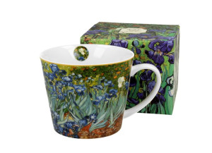 Kubek kubas prosty 610 ml irises by v. van gogh