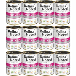 Karma dla psa Dolina Noteci Premium INDYK 12x400g
