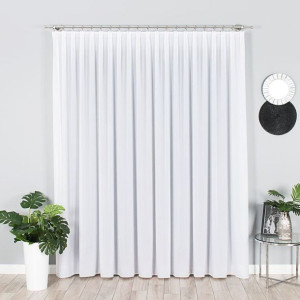 Firanka fantazyjna, wysokość 300cm, kolor 001 biały