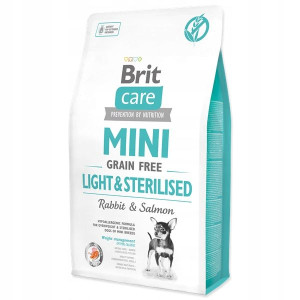 Brit Care Mini Grain Free Light&Sterilised 2kg