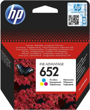 Tusz HP kolor HP 652 F6V24AE Trójkolorowy