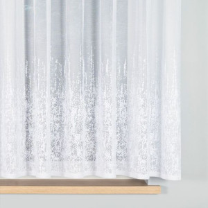 Firanka żakardowa, wysokość 160cm, kolor 001 biały