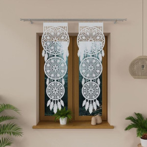 Alia panel żakardowy gotowy, łapacz snów, szerokość 43 x wysokość 140cm, ko