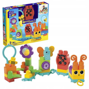 Klocki Mega Bloks Gąsieniczka Klocki sensoryczne