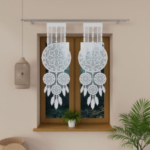 Lea panel żakardowy gotowy, łapacz snów, szerokość 45 x wysokość 130cm, kol