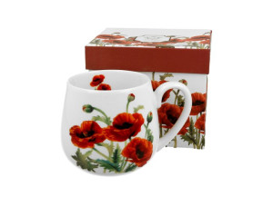 Kubek baryłka 430 ml classic poppies