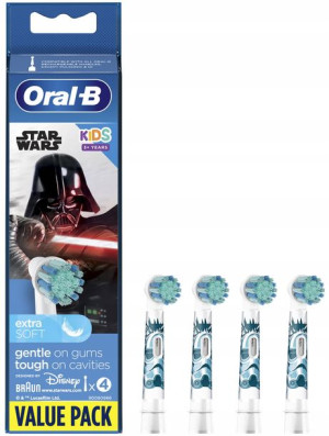 Końcówki do szczoteczki Kids Star Wars EB10S-4ST