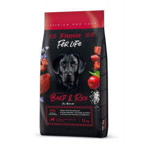 Fitmin dog For Life Beef & Rice 12kg