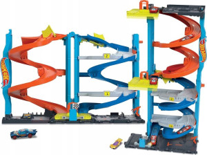 Hot Wheels Wyścigowa Wieża Z Transformacją Hkx43