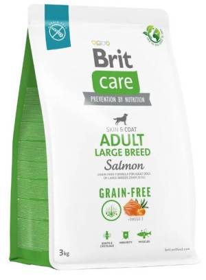 Brit Care Dog Grain-Free Adult Large Salmon 3kg