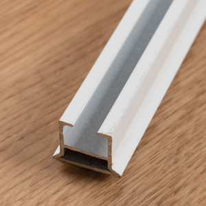 Profil karniszowy wzmocniony aluminium (sys. ws) 200cm kolor biały