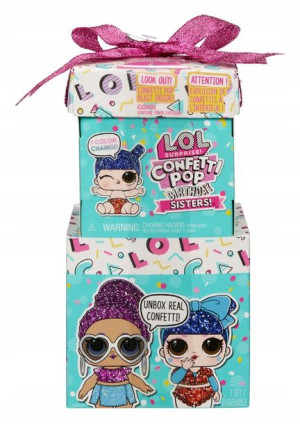 Lalka LOL OMG Confetti Pop Birthday Sisters 589976
