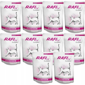 Dolina Noteci Rafi Cat Classic z łososiem 10x85g