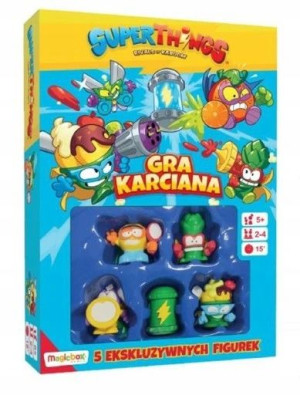 SUPERTHINGS GRA KARCIANA + 4 figurki