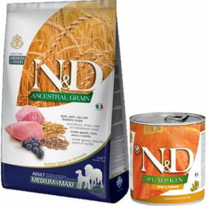 Farmina Ancestral lamb medium maxi 12kg GRATIS