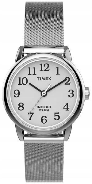 Zegarek Damski TIMEX TW2U07900 Mesh Srebrny