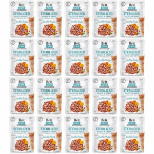 Brit Care Cat FG Sterilized Rabbit 20x85g