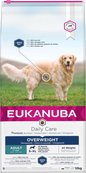 EUKANUBA Daily Care Overweight Adult Dog 12kg