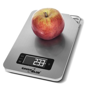 Waga kuchenna cyfrowa z timerem greenblue gb170 min 1g max 5000g