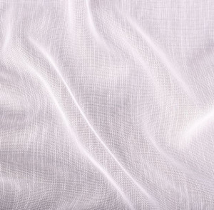 Samira firanka z ołowianką, wysokość 300cm, kolor 001 biały