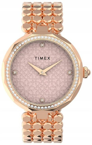 Zegarek Damski TIMEX TW2V02800 Cyrkonie