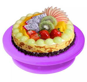 Patera obrot. do dekoracji purple