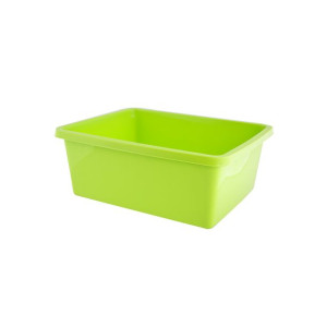 Miska plastikowa prostokątna Bentom 8 l seledynowa