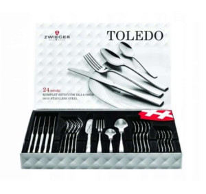 ZWIEGER TOLEDO Komplet 24szt sztućców