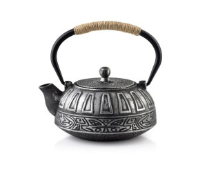 Dzbanek żeliwny 800ml COOKINI ALOR BLACK&SILVER