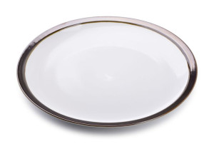 CAL WHITE Talerz 24cm 24x24xh2cm