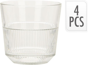 Zestaw 4 Szklanek 270ml