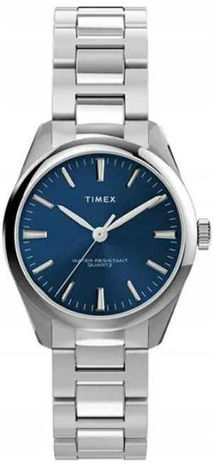 Zegarek Damski TIMEX TW2V26300 Bransoleta Srebrny
