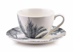 TROPICAL Filiżanka 275ml ze spodkiem 15cm