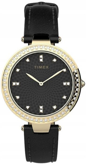 Zegarek Damski TIMEX TW2V45100 Cyrkonie Pasek