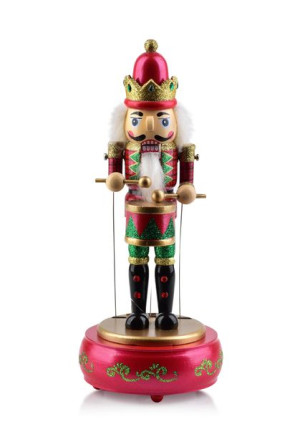 SANTA LILA Pozytywka Dziadek do orzechów h34cm