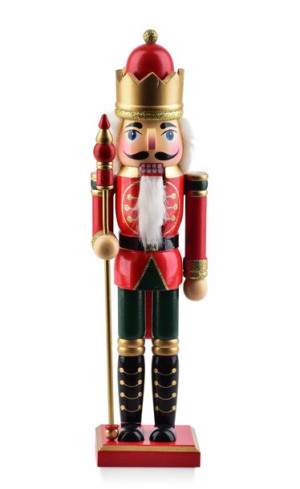 SANTA LILA Dziadek do orzechów h38cm